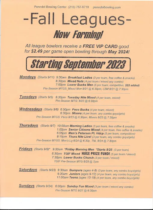 Penndel Bowling Center Picture 5