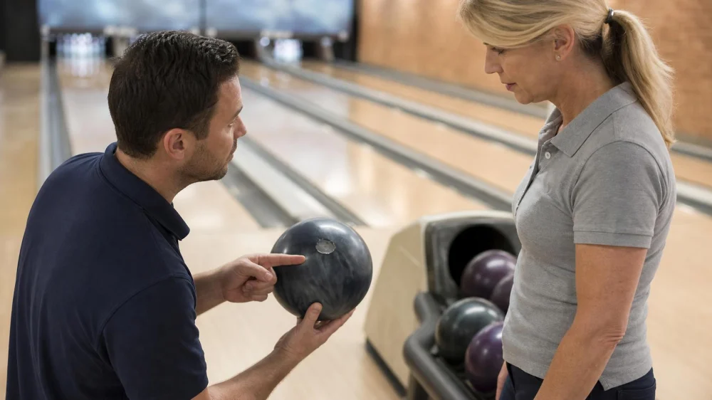 Bowling Ball Surface Damage: Stop and Ask Staff