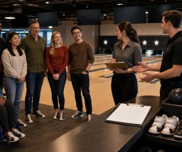 Bowling Lane Reservation: Confirm Players, Shoes, and Time