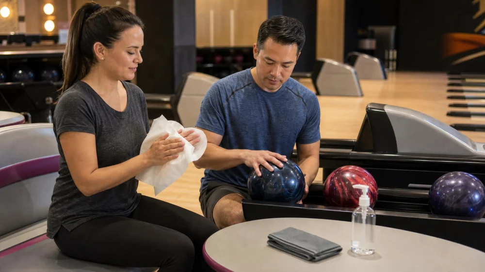 Shared Bowling Ball Hygiene: Hands, Grips, and Gear