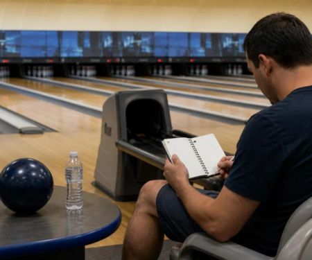Bowling Practice Session: Set a Goal, Track Shots, and Rest
