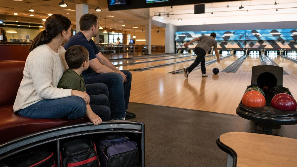 Watching at a Bowling Alley: Children, Seating, and Safe Zones