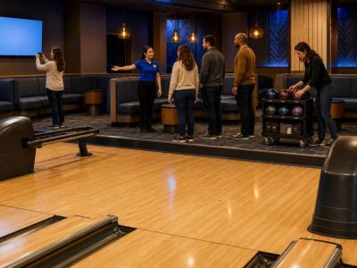 Bowling Lane Change: Move Balls, Shoes, Scores, and Players in Order