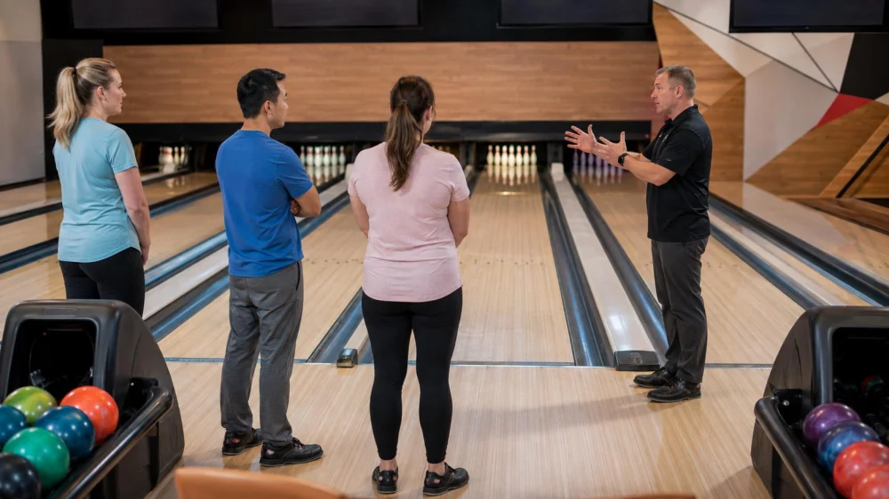 Bowling Class Position: Choose Space for Safe Learning