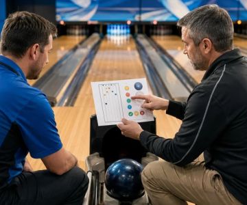 Bowling Practice Notes: Target, Speed Cue, and Result