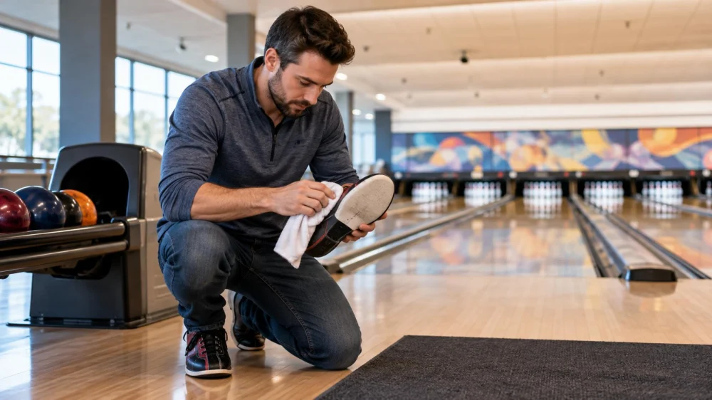 Bowling Shoe Sole Check: Dryness, Debris, and Slide