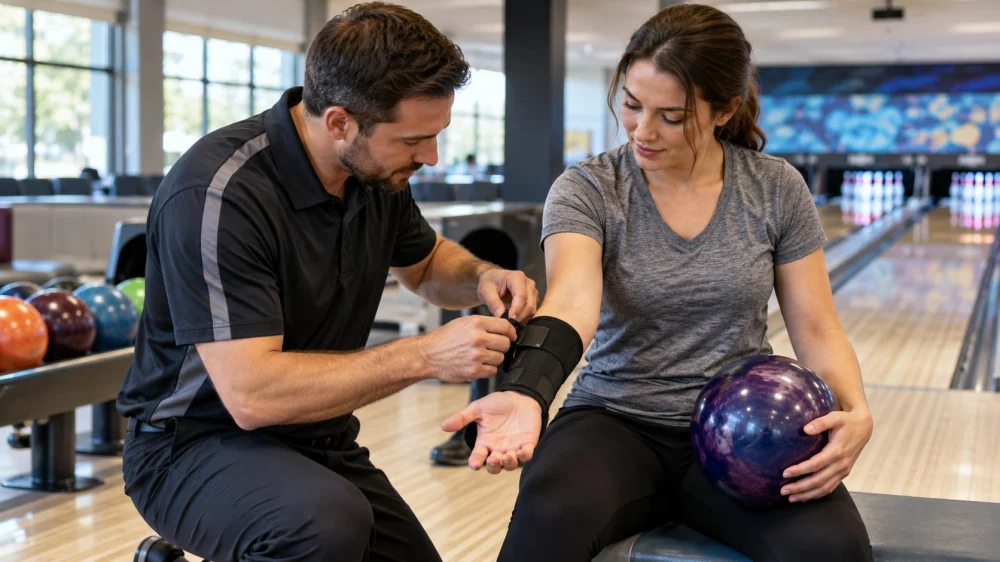Bowling Wrist Support Fit: Size, Release, and Practice