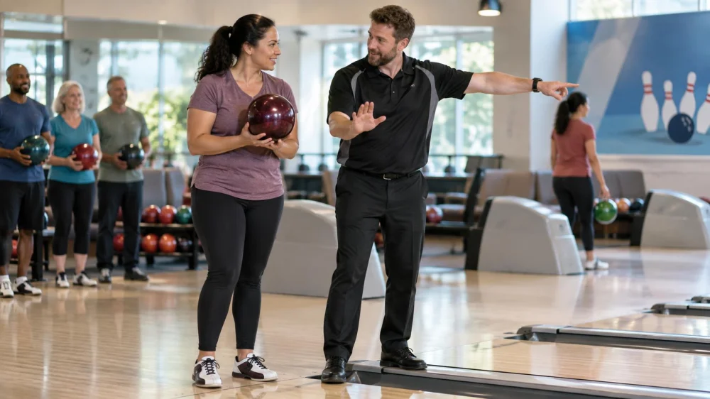 Bowling Shared-Space Signals: Direction, Pause, and Passing