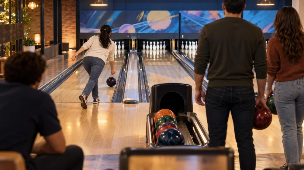 Bowling Lane Courtesy: Approach, Timing, and Ball Return