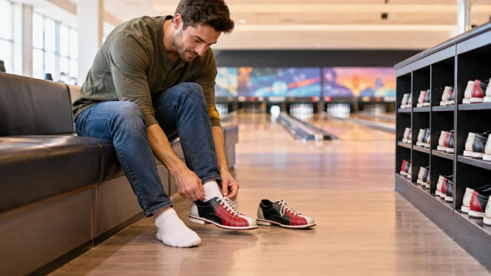 Bowling Rental Shoes: Size, Socks, Condition, and Return