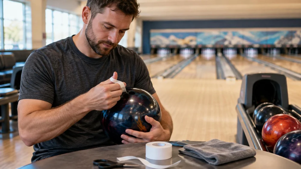 Bowling Thumb Tape Fit: Placement, Feel, and Removal